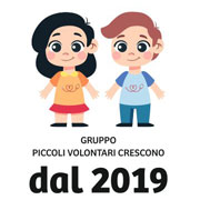 Gruppo piccoli volontari crescono